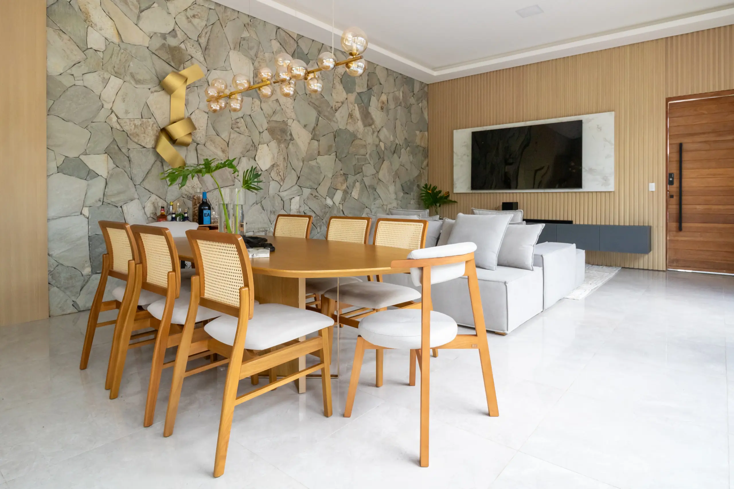 Projeto de design de interiores Casa Caur em São Luís, MA